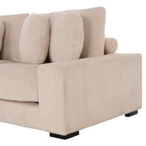 ΚΑΝΑΠΕΣ ΑΡΙΣΤΕΡΗ ΓΩΝΙΑ CRANFIELD HM3287.02L ΜΠΕΖ ΡΙΓΕ ΥΦΑΣΜΑ 315x167(γωνία)x67Υεκ. - Pakobazaar