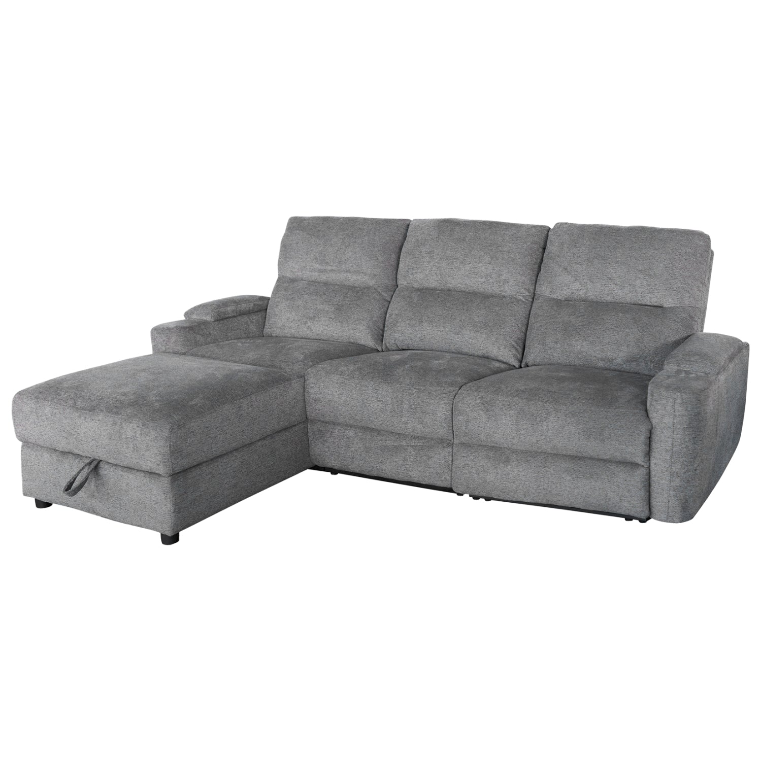 ΚΑΝΑΠΕΣ ΑΡΙΣΤΕΡΗ ΓΩΝΙΑ SYNTHIA HM3308.03L ΑΝΑΚΛΙΣΗ & ΑΠΟΘ.ΧΩΡΟΣ--ΓΚΡΙ 246x159x97Υεκ - Pakobazaar