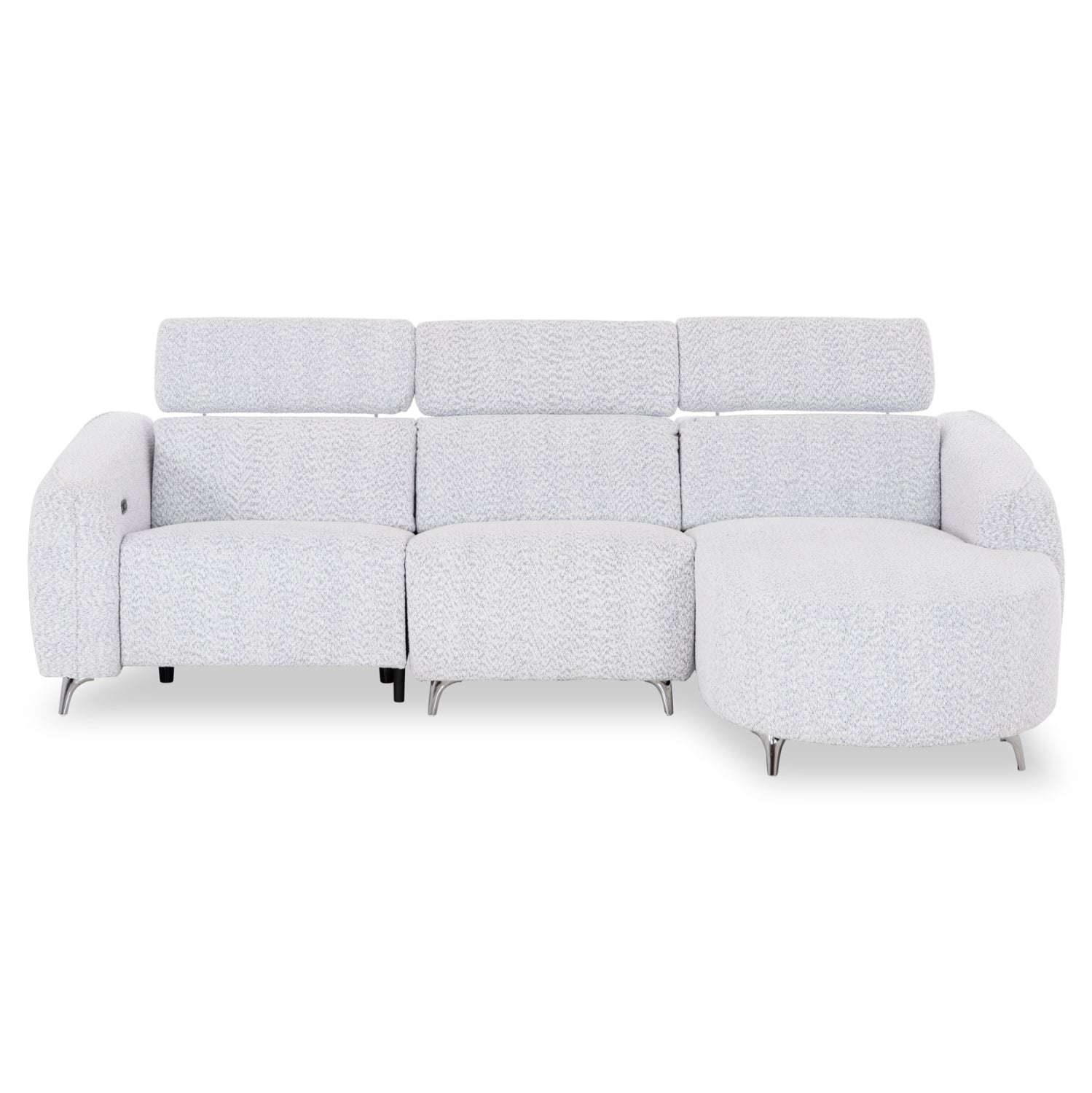 ΚΑΝΑΠΕΣ ΔΕΞΙΑ ΓΩΝΙΑ 3Θ ΜΕ RECLINE VALENTE HM3317.01R ΑΝΟΙΧΤΟ ΓΚΡΙ ΥΦΑΣΜΑ 275x160x104Yεκ - Pakobazaar