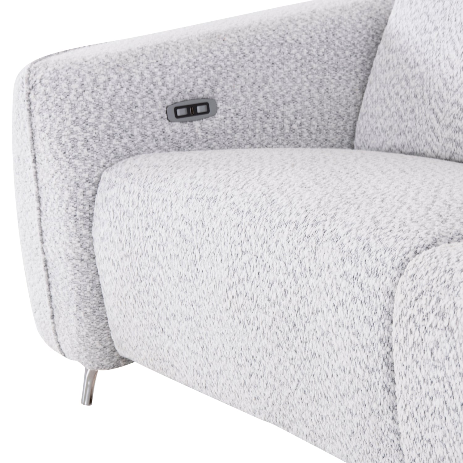 ΚΑΝΑΠΕΣ ΔΕΞΙΑ ΓΩΝΙΑ 3Θ ΜΕ RECLINE VALENTE HM3317.01R ΑΝΟΙΧΤΟ ΓΚΡΙ ΥΦΑΣΜΑ 275x160x104Yεκ - Pakobazaar