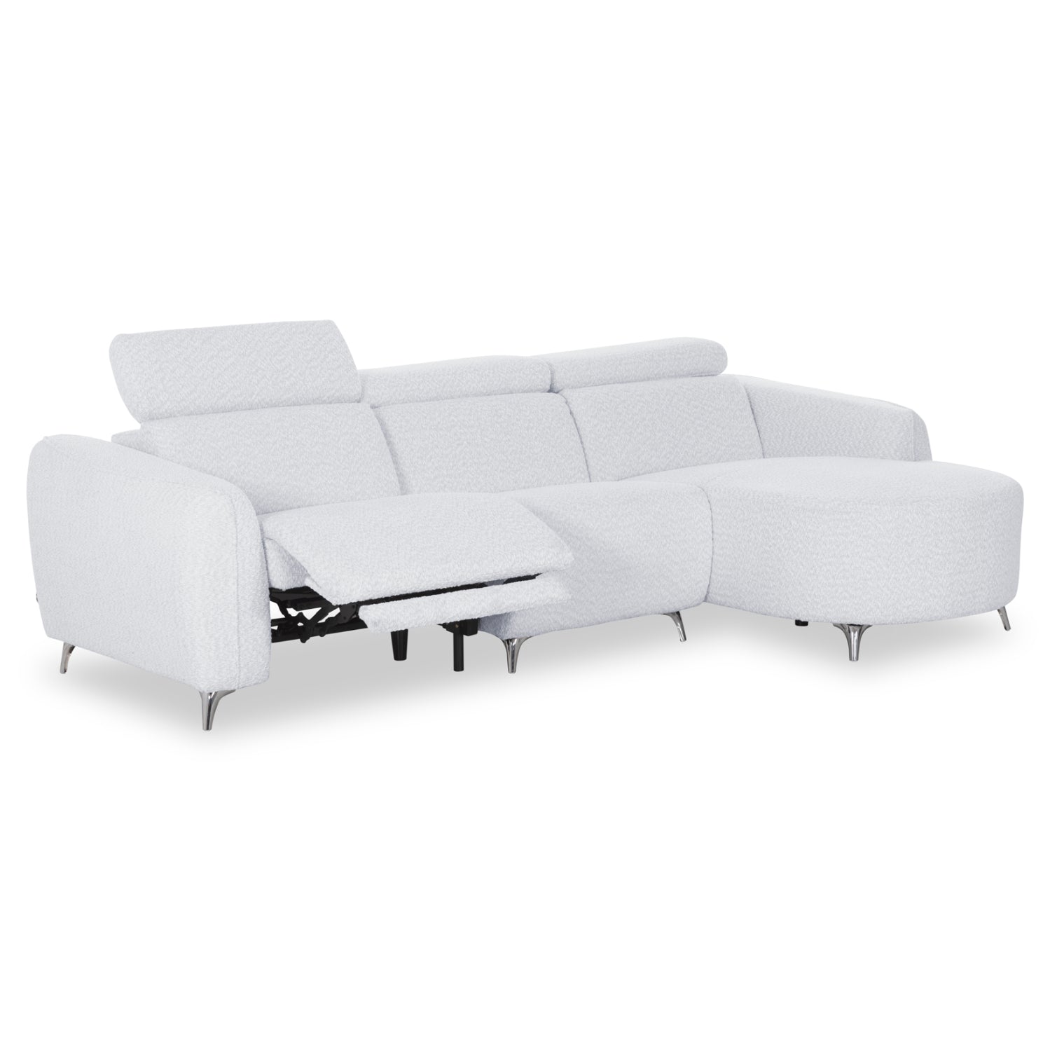 ΚΑΝΑΠΕΣ ΔΕΞΙΑ ΓΩΝΙΑ 3Θ ΜΕ RECLINE VALENTE HM3317.01R ΑΝΟΙΧΤΟ ΓΚΡΙ ΥΦΑΣΜΑ 275x160x104Yεκ - Pakobazaar