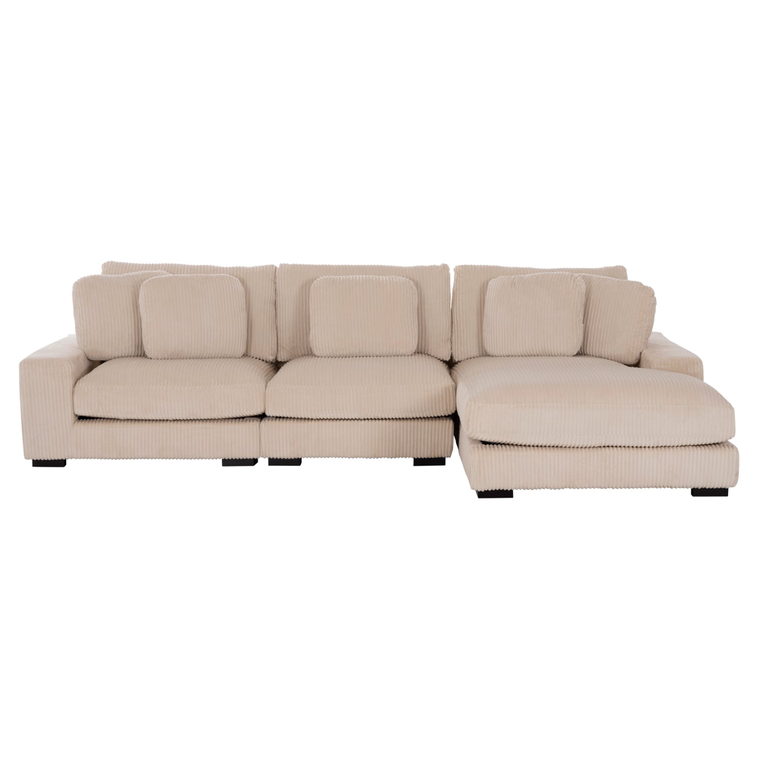 ΚΑΝΑΠΕΣ ΔΕΞΙΑ ΓΩΝΙΑ CRANFIELD HM3287.02R ΜΠΕΖ ΡΙΓΕ ΥΦΑΣΜΑ 315x167(γωνία)x67Υεκ. - Pakobazaar