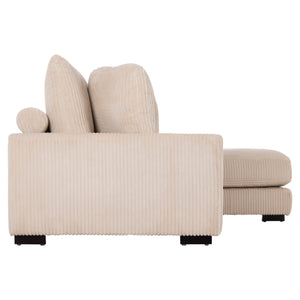 ΚΑΝΑΠΕΣ ΔΕΞΙΑ ΓΩΝΙΑ CRANFIELD HM3287.02R ΜΠΕΖ ΡΙΓΕ ΥΦΑΣΜΑ 315x167(γωνία)x67Υεκ. - Pakobazaar