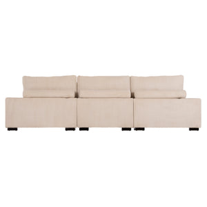 ΚΑΝΑΠΕΣ ΔΕΞΙΑ ΓΩΝΙΑ CRANFIELD HM3287.02R ΜΠΕΖ ΡΙΓΕ ΥΦΑΣΜΑ 315x167(γωνία)x67Υεκ. - Pakobazaar