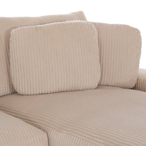 ΚΑΝΑΠΕΣ ΔΕΞΙΑ ΓΩΝΙΑ CRANFIELD HM3287.02R ΜΠΕΖ ΡΙΓΕ ΥΦΑΣΜΑ 315x167(γωνία)x67Υεκ. - Pakobazaar