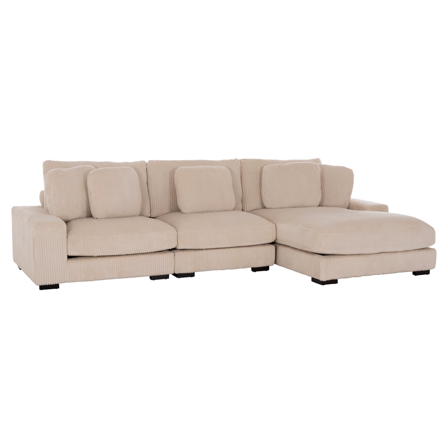 ΚΑΝΑΠΕΣ ΔΕΞΙΑ ΓΩΝΙΑ CRANFIELD HM3287.02R ΜΠΕΖ ΡΙΓΕ ΥΦΑΣΜΑ 315x167(γωνία)x67Υεκ. - Pakobazaar