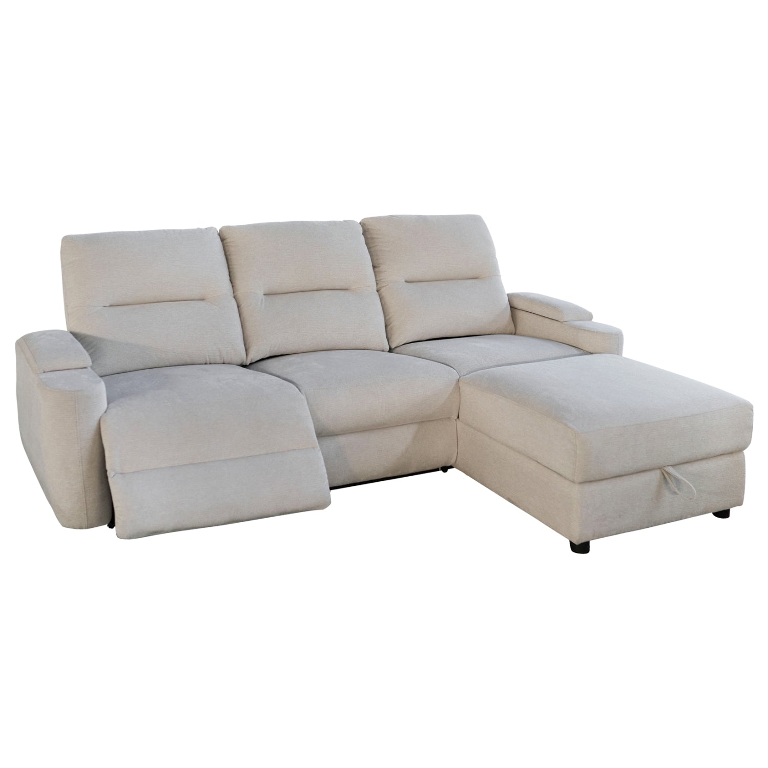 ΚΑΝΑΠΕΣ ΔΕΞΙΑ ΓΩΝΙΑ SYNTHIA HM3308.01R ΑΝΑΚΛΙΣΗ & ΑΠΟΘ.ΧΩΡΟΣ--ΜΠΕΖ 246x159x97Υεκ - Pakobazaar