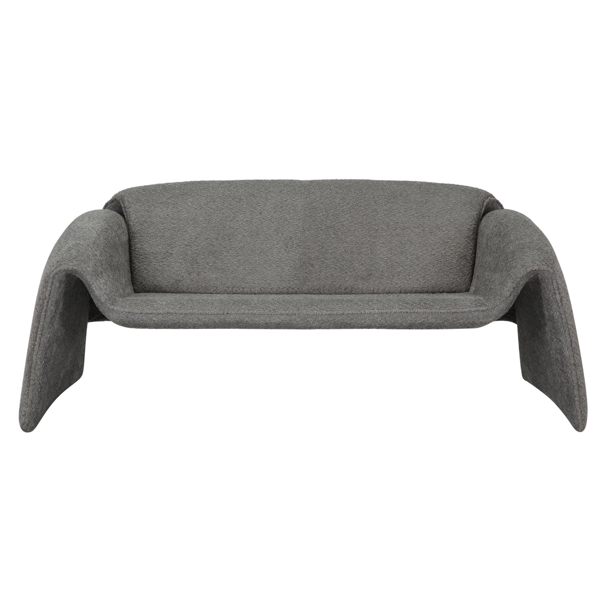 ΚΑΝΑΠΕΣ ΔΙΘΕΣΙΟΣ LAFORGE HM9680.01 ΜΕΤΑΛΛΙΚΟΣ ΣΚΕΛΕΤΟΣ-ΓΚΡΙ ΜΠΟΥΚΛΕ ΥΦΑΣΜΑ 160x80x63Υεκ. - Pakobazaar
