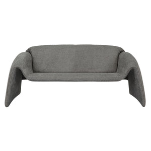 ΚΑΝΑΠΕΣ ΔΙΘΕΣΙΟΣ LAFORGE HM9680.01 ΜΕΤΑΛΛΙΚΟΣ ΣΚΕΛΕΤΟΣ-ΓΚΡΙ ΜΠΟΥΚΛΕ ΥΦΑΣΜΑ 160x80x63Υεκ. - Pakobazaar