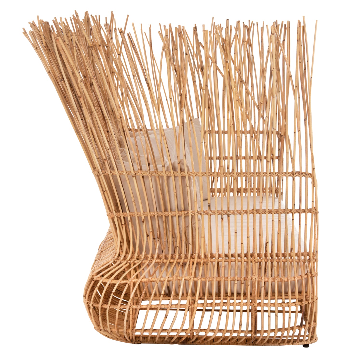 ΚΑΝΑΠΕΣ ΕΞ. ΧΩΡΟΥ ZEPHYR HM5988 ΚΑΛΑΜΙΑ RATTAN ΦΥΣΙΚΟ-ΜΠΕΖ ΜΑΞΙΛΑΡΙΑ 200x120x142Yεκ. - Pakobazaar