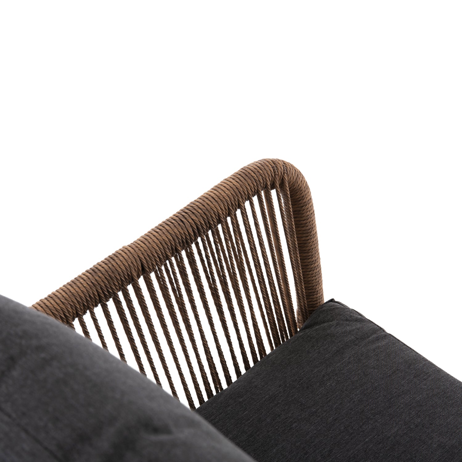 ΚΑΝΑΠΕΣ ΕΞ.ΧΩΡΟΥ BAFFIN HM6054.03 ΑΛΟΥΜ. ΑΝΘΡΑΚΙ-ΣΥΝΘ.RATTAN ΜΠΕΖ-ΑΝΘΡΑΚΙ ΜΑΞΙΛΑΡΙΑ - Pakobazaar