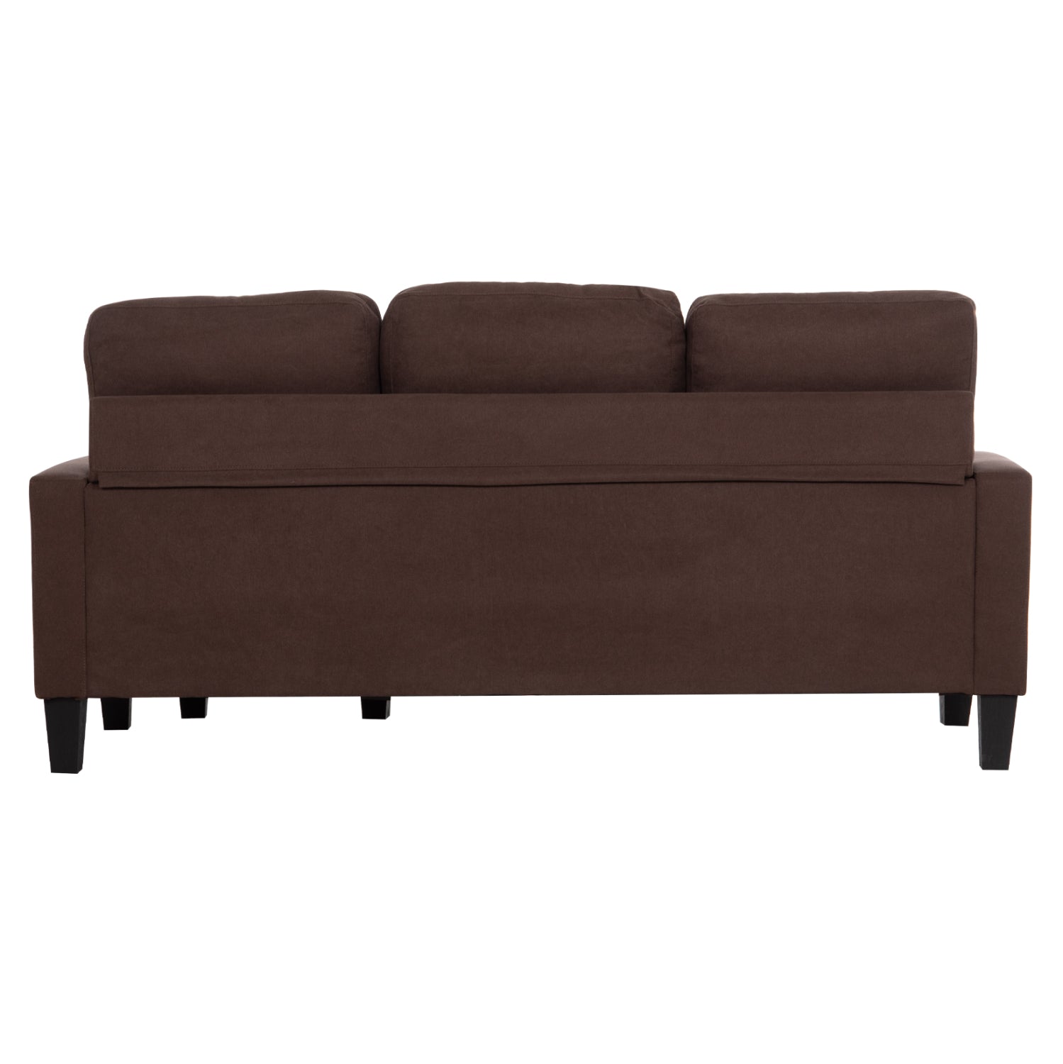 ΚΑΝΑΠΕΣ ΓΩΝΙΑ ΑΝΑΣΤΡΕΨΙΜΗ MEGGY HM3297.12 ΚΑΦΕ ΥΦΑΣΜΑ 184.5x129x86Yεκ.