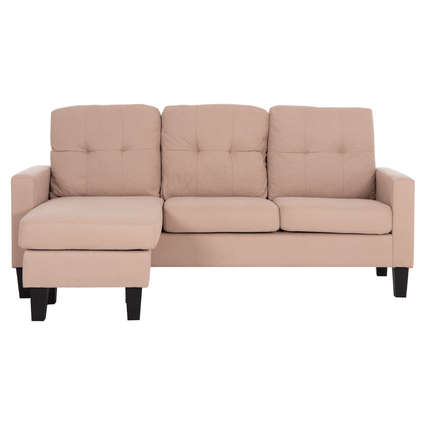 ΚΑΝΑΠΕΣ ΓΩΝΙΑ ΑΝΑΣΤΡΕΨΙΜΗ MEGGY HM3297.13 ΜΠΕΖ ΥΦΑΣΜΑ 184.5x75-129x86Yεκ.