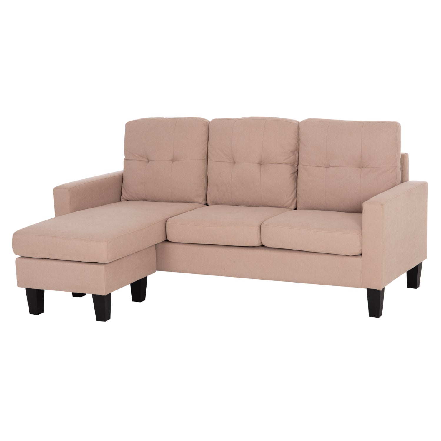 ΚΑΝΑΠΕΣ ΓΩΝΙΑ ΑΝΑΣΤΡΕΨΙΜΗ MEGGY HM3297.13 ΜΠΕΖ ΥΦΑΣΜΑ 184.5x75-129x86Yεκ.