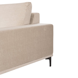 ΚΑΝΑΠΕΣ ΓΩΝΙΑ (ΔΕΞΙΑ) NOA HM3278.01R ΕΚΡΟΥ ΥΦΑΣΜΑ 288x90-157x67-80Υεκ. - Pakobazaar