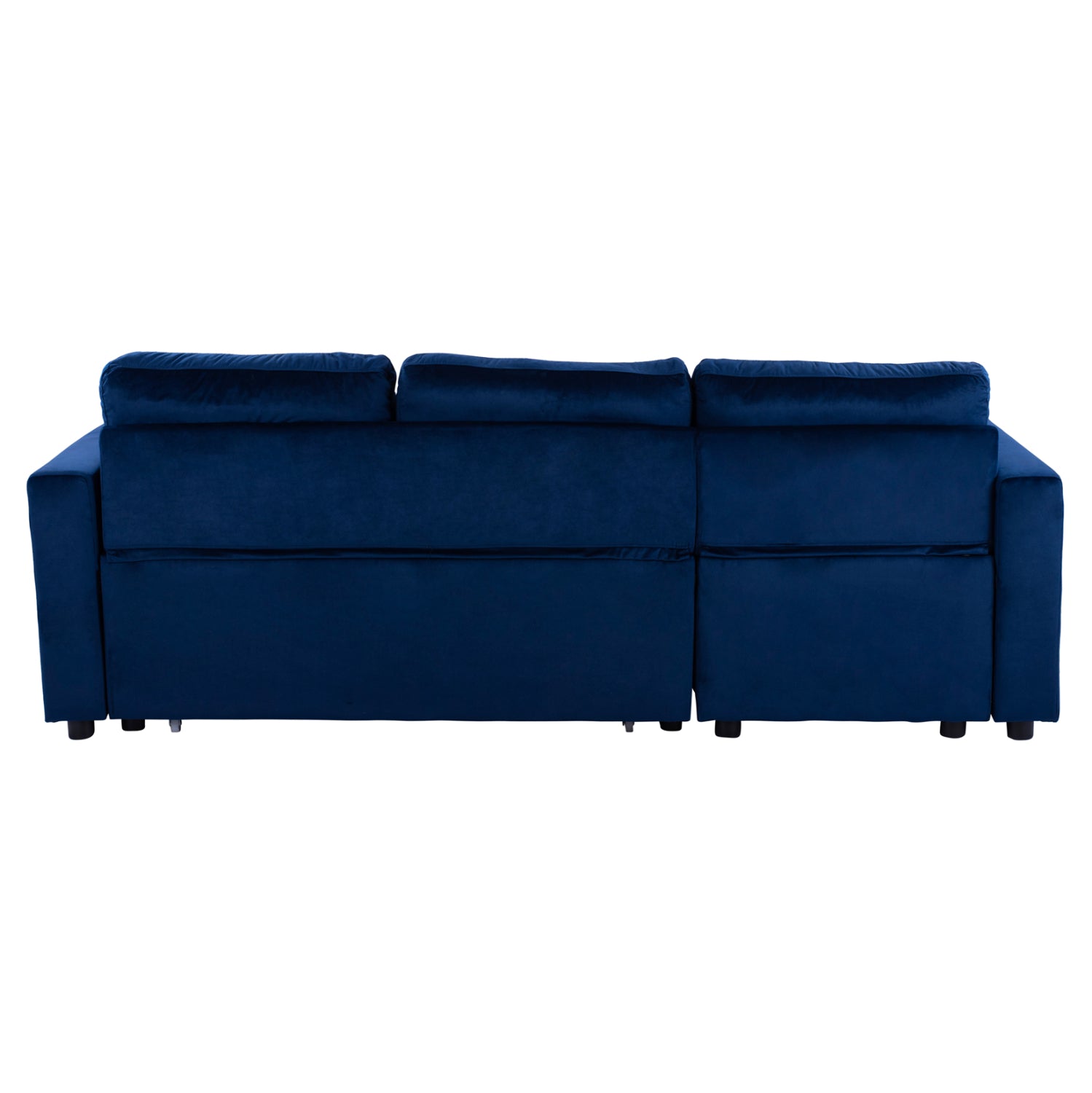 ΚΑΝΑΠΕΣ ΓΩΝΙΑ ΚΡΕΒΑΤΙ WAYNE 224x147x85Υεκ. HM3028.18 ΒΕΛΟΥΔΟ ΜΠΛΕ - Pakobazaar