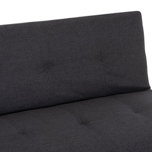 ΚΑΝΑΠΕΣ ΚΡΕΒΑΤΙ 3-ΘΕΣΙΟΣ KORO HM3304.01 ΓΚΡΙ PU ΔΕΡΜΑ 165x75x64Υεκ - Pakobazaar