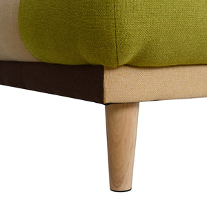 ΚΑΝΑΠΕΣ ΚΡΕΒΑΤΙ 3Θ HM3003 LEONARDO MIXED COLOR 180x80x75Υεκ. - Pakobazaar