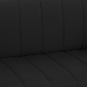 ΚΑΝΑΠΕΣ ΚΡΕΒΑΤΙ ANDRI ΤΡΙΘΕΣΙΟΣ ΜΑΥΡΟΣ HM3239.01 180x72x77 εκ. - Pakobazaar