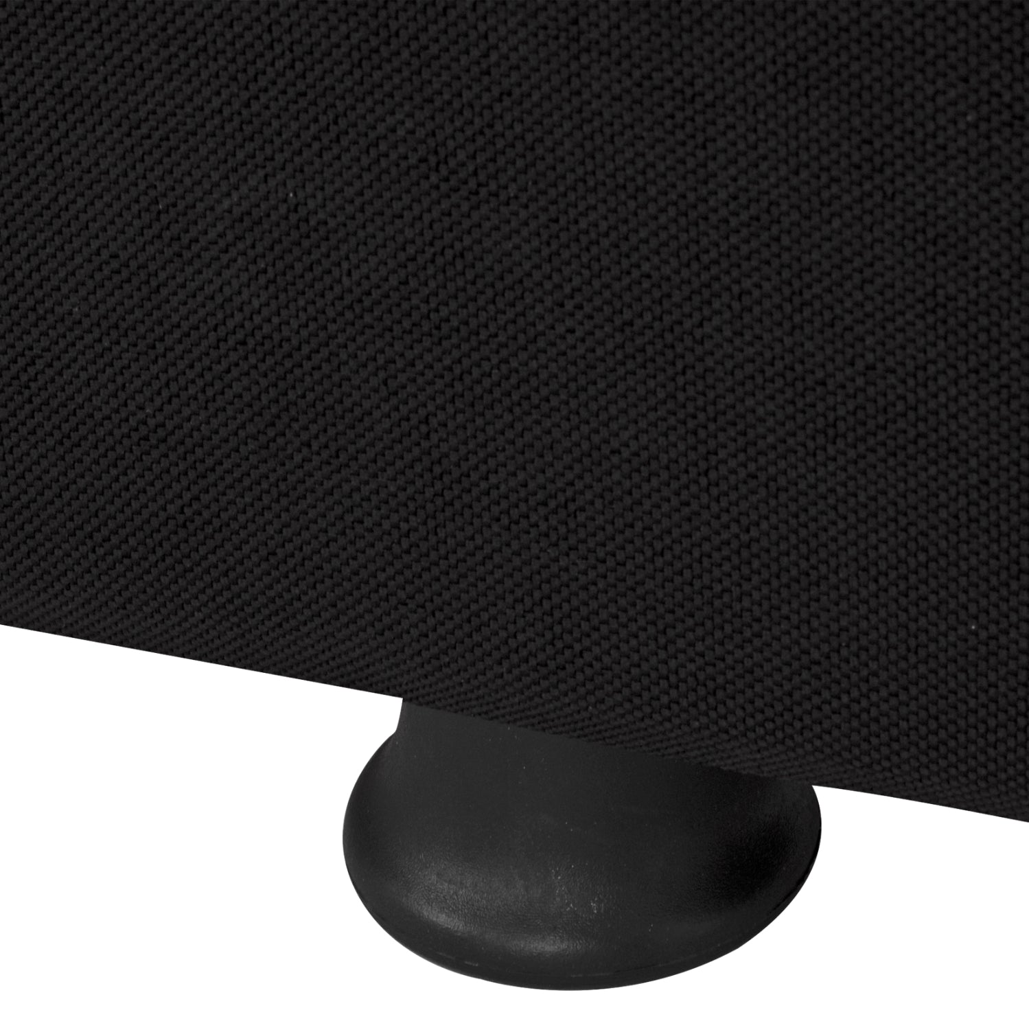 ΚΑΝΑΠΕΣ ΚΡΕΒΑΤΙ ANDRI ΤΡΙΘΕΣΙΟΣ ΜΑΥΡΟΣ HM3239.01 180x72x77 εκ. - Pakobazaar