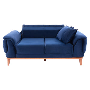 ΚΑΝΑΠΕΣ ΚΡΕΒΑΤΙ BENNINGTON 2ΘΕΣΙΟΣ ΜΠΛΕ HM3250.18 - Pakobazaar