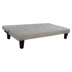 ΚΑΝΑΠΕΣ ΚΡΕΒΑΤΙ ODESSA HM3000.01 ΥΦΑΣΜΑ ΜΠΕΖ 179x80x79 εκ. - Pakobazaar