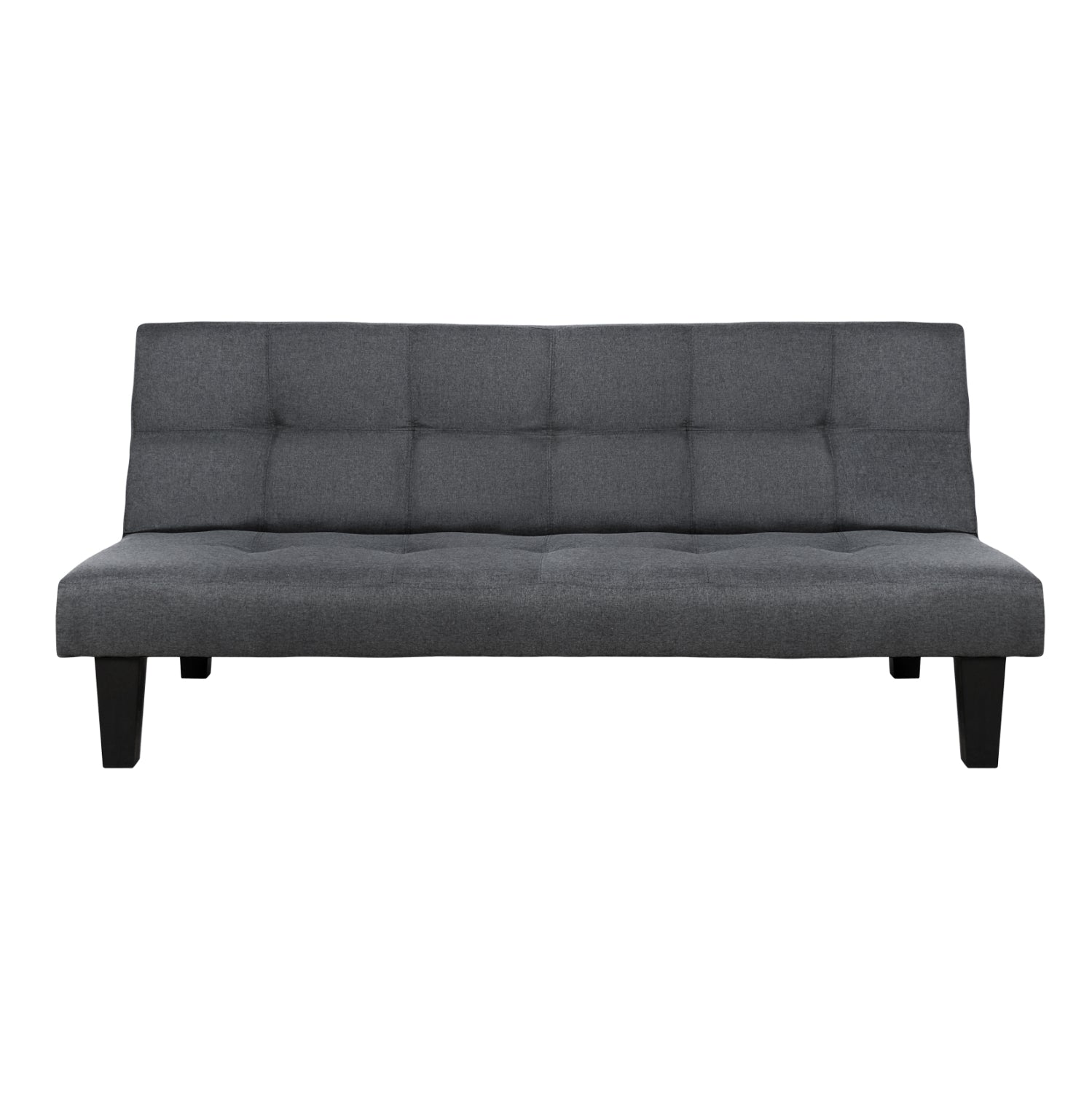 ΚΑΝΑΠΕΣ ΚΡΕΒΑΤΙ HM3000.02 ΜΕ ΥΦΑΣΜΑ ΓΚΡΙ-ΑΝΘΡΑΚΙ 180x82.5x78Υ εκ. - Pakobazaar