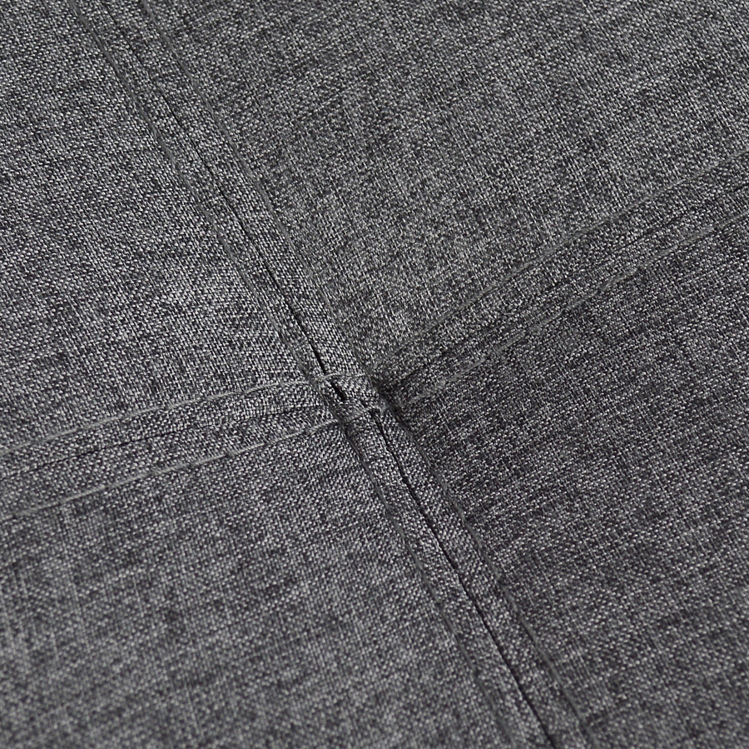 ΚΑΝΑΠΕΣ ΚΡΕΒΑΤΙ HM3000.02 ΜΕ ΥΦΑΣΜΑ ΓΚΡΙ-ΑΝΘΡΑΚΙ 180x82.5x78Υ εκ. - Pakobazaar