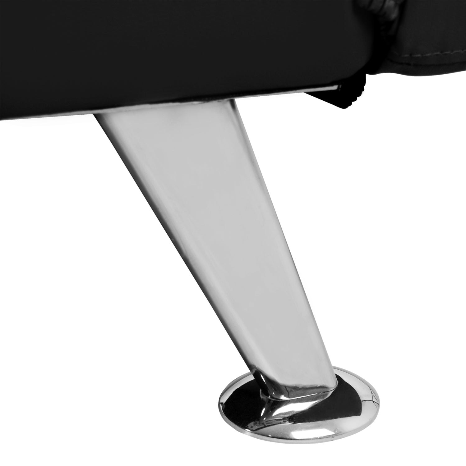 ΚΑΝΑΠΕΣ ΚΡΕΒΑΤΙ HM3001.02 THOM ΜΕ ΑΝΑΔΙΠΛΟΥΜΕΝΑ ΜΠΡΑΤΣΑ ΜΑΥΡΟ PU 189x93x82 εκ. - Pakobazaar