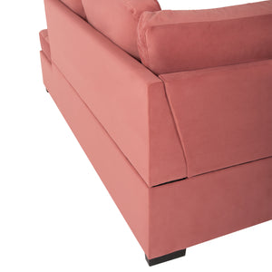 ΚΑΝΑΠΕΣ ΚΡΕΒΑΤΙ JADE HM3144.03R ΔΕΞΙΑ ΓΩΝΙΑ ΣΑΠΙΟ ΜΗΛΟ ΒΕΛΟΥΔΟ 250x80-180x73-88Υεκ. - Pakobazaar