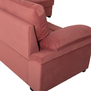 ΚΑΝΑΠΕΣ ΚΡΕΒΑΤΙ JADE HM3144.03R ΔΕΞΙΑ ΓΩΝΙΑ ΣΑΠΙΟ ΜΗΛΟ ΒΕΛΟΥΔΟ 250x80-180x73-88Υεκ. - Pakobazaar
