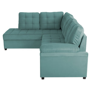 ΚΑΝΑΠΕΣ ΚΡΕΒΑΤΙ JADE HM3144.04L ΑΡΙΣΤΕΡΗ ΓΩΝΙΑ ΒΕΡΑΜΑΝ ΒΕΛΟΥΔΟ 250x80-180x73-88Υεκ. - Pakobazaar