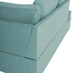 ΚΑΝΑΠΕΣ ΚΡΕΒΑΤΙ JADE HM3144.04L ΑΡΙΣΤΕΡΗ ΓΩΝΙΑ ΒΕΡΑΜΑΝ ΒΕΛΟΥΔΟ 250x80-180x73-88Υεκ. - Pakobazaar