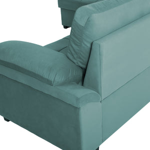 ΚΑΝΑΠΕΣ ΚΡΕΒΑΤΙ JADE HM3144.04L ΑΡΙΣΤΕΡΗ ΓΩΝΙΑ ΒΕΡΑΜΑΝ ΒΕΛΟΥΔΟ 250x80-180x73-88Υεκ. - Pakobazaar