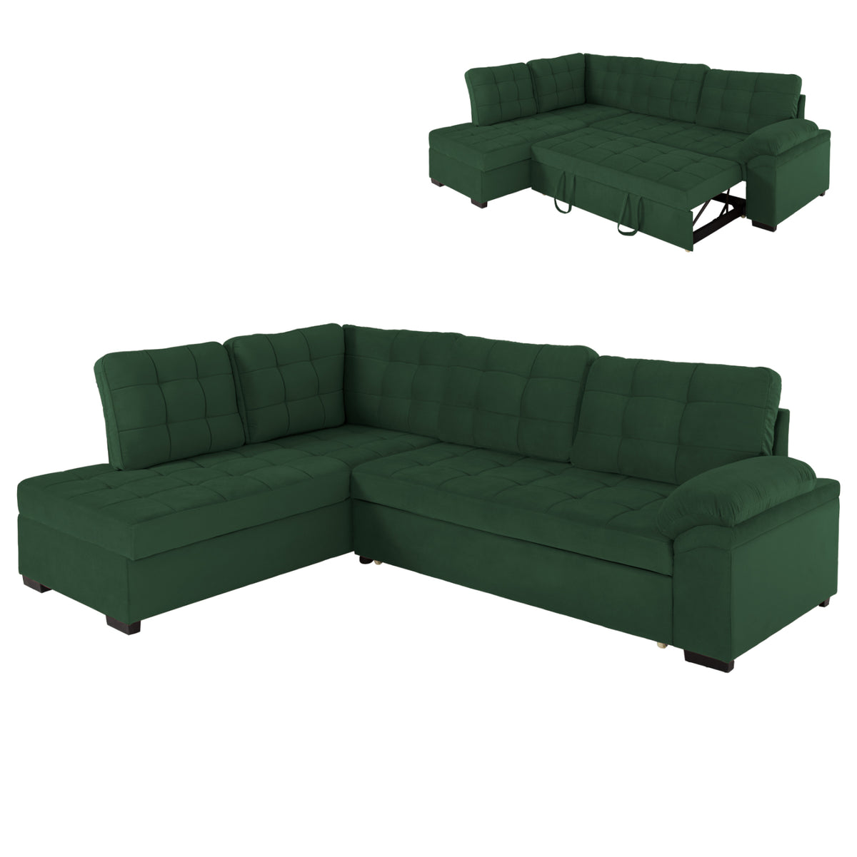 ΚΑΝΑΠΕΣ ΚΡΕΒΑΤΙ JADE HM3144.05L ΑΡΙΣΤΕΡΗ ΓΩΝΙΑ ΣΕ ΚΥΠΑΡΙΣΣΙ ΧΡΩΜΑ 250x180x88Υεκ. - Pakobazaar
