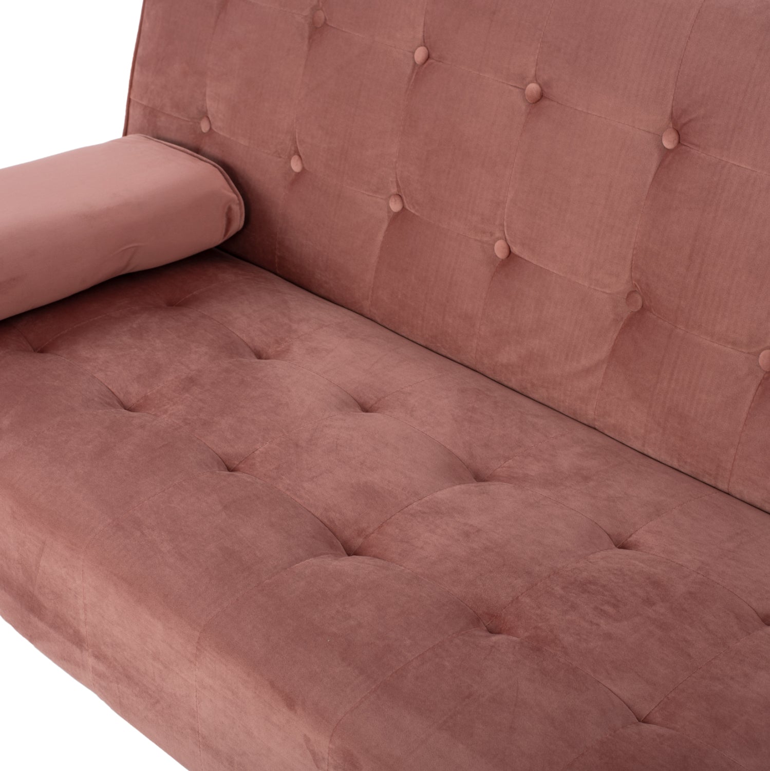 ΚΑΝΑΠΕΣ ΚΡΕΒΑΤΙ WANDA HM3149.12 ΜΕ ΒΕΛΟΥΔΟ ΣΑΠΙΟ ΜΗΛΟ 188X83X83Y εκ. - Pakobazaar