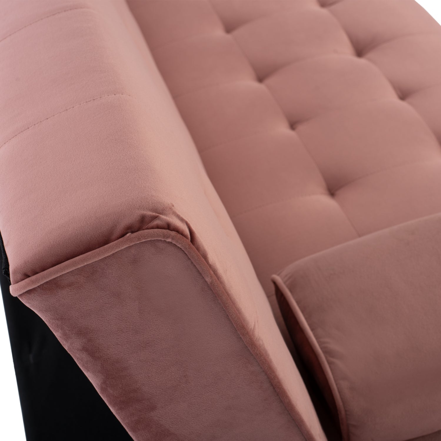 ΚΑΝΑΠΕΣ ΚΡΕΒΑΤΙ WANDA HM3149.12 ΜΕ ΒΕΛΟΥΔΟ ΣΑΠΙΟ ΜΗΛΟ 188X83X83Y εκ. - Pakobazaar