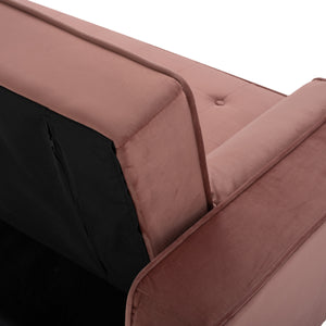 ΚΑΝΑΠΕΣ ΚΡΕΒΑΤΙ SALVADOR HM3150.12 ΒΕΛΟΥΔΟ ΣΑΠΙΟ ΜΗΛΟ  223X90X80Y εκ. - Pakobazaar