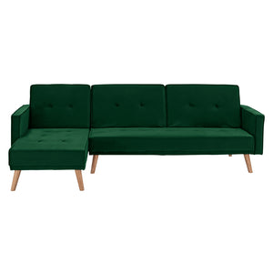 ΚΑΝΑΠΕΣ ΚΡΕΒΑΤΙ ΓΩΝΙΑ ΑΝΑΣΤΡΕΨΙΜΗ TALIA HM3153.03 ΒΕΛΟΥΔΟ ΚΥΠΑΡΙΣΣΙ 267x153x85 εκ. - Pakobazaar