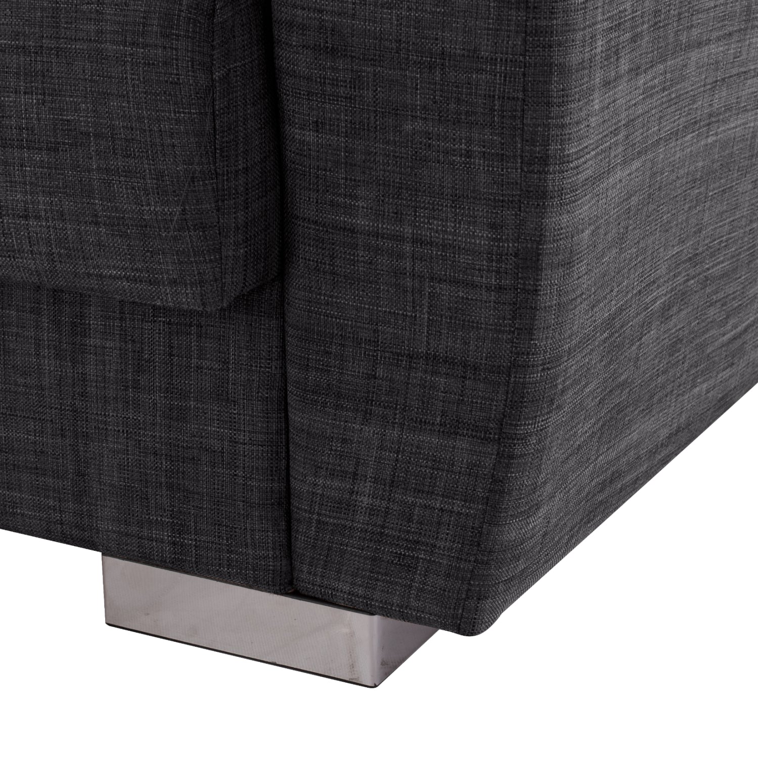 ΚΑΝΑΠΕΣ ΚΡΕΒΑΤΙ POLYA ΤΡΙΘΕΣΙΟΣ HM3240.03 ΓΚΡΙ 215x85x76Υ εκ. - Pakobazaar