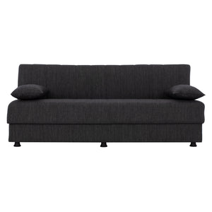 ΚΑΝΑΠΕΣ ΚΡΕΒΑΤΙ ΤΡΙΘΕΣΙΟΣ ΓΚΡΙ HM3239.03 180x72x77 εκ. - Pakobazaar