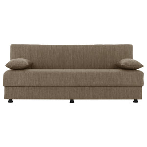 ΚΑΝΑΠΕΣ ΚΡΕΒΑΤΙ ANDRI ΤΡΙΘΕΣΙΟΣ ΚΑΦΕ HM3239.02 180x72x77Υ εκ. - Pakobazaar