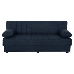 ΚΑΝΑΠΕΣ ΚΡΕΒΑΤΙ ANDRI ΤΡΙΘΕΣΙΟΣ ΜΠΛΕ HM3239.07 180x83x74Y εκ. - Pakobazaar