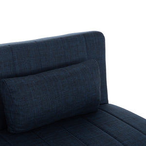 ΚΑΝΑΠΕΣ ΚΡΕΒΑΤΙ ANDRI ΤΡΙΘΕΣΙΟΣ ΜΠΛΕ HM3239.07 180x83x74Y εκ. - Pakobazaar