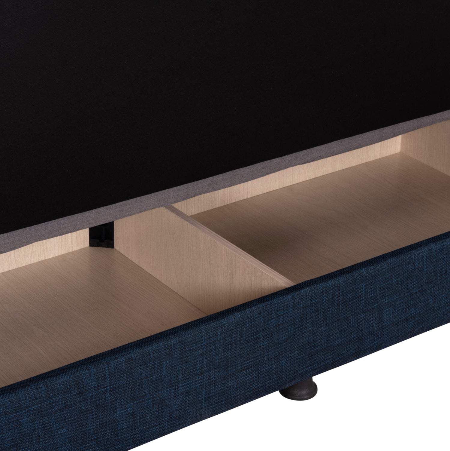 ΚΑΝΑΠΕΣ ΚΡΕΒΑΤΙ ANDRI ΤΡΙΘΕΣΙΟΣ ΜΠΛΕ HM3239.07 180x83x74Y εκ. - Pakobazaar