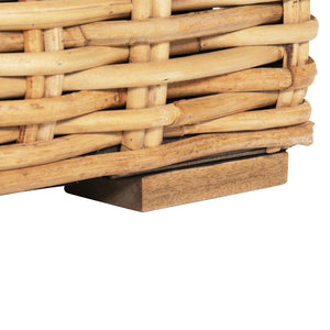 ΚΑΝΑΠΕΣ ΤΡΙΘΕΣΙΟΣ ΕΞ.ΧΩΡΟΥ TROPEL HM9808 ΞΥΛΟ MANGO-RATTAN ΦΥΣΙΚΟ-ΛΕΥΚΑ ΜΑΞΙΛΑΡΙΑ 216x88x85Υεκ - Pakobazaar