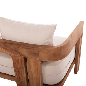 ΚΑΝΑΠΕΣ ΤΡΙΘΕΣΙΟΣ ΣΕΙΡΑ KIOTO HM6382 ΞΥΛΟ TEAK ΦΥΣΙΚΟ-ΜΠΕΖ ΜΑΞΙΛΑΡΙΑ 210x74x72Υεκ. - Pakobazaar
