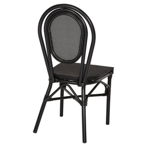 ΚΑΡΕΚΛΑ ΑΛΟΥΜΙΝΙΟΥ TRENT BAMBOO LOOK ΜΕ TEXTLINE 45x57x88 εκ. HM5052 - Pakobazaar
