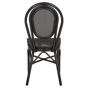 ΚΑΡΕΚΛΑ ΑΛΟΥΜΙΝΙΟΥ TRENT BAMBOO LOOK ΜΕ TEXTLINE 45x57x88 εκ. HM5052 - Pakobazaar