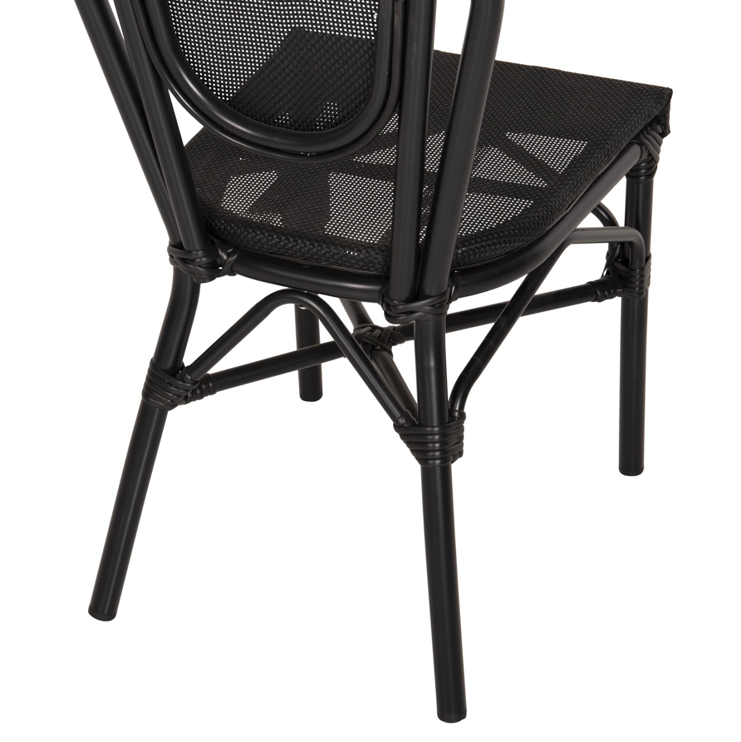 ΚΑΡΕΚΛΑ ΑΛΟΥΜΙΝΙΟΥ TRENT BAMBOO LOOK ΜΕ TEXTLINE 45x57x88 εκ. HM5052 - Pakobazaar